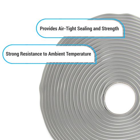 Butyl Seal Tape, 0.75in x 30ft, Very Strong, Heavy Duty